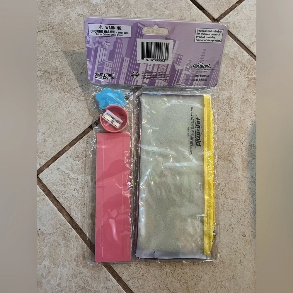 NEW Powerpuff Girls Study Kit 2000